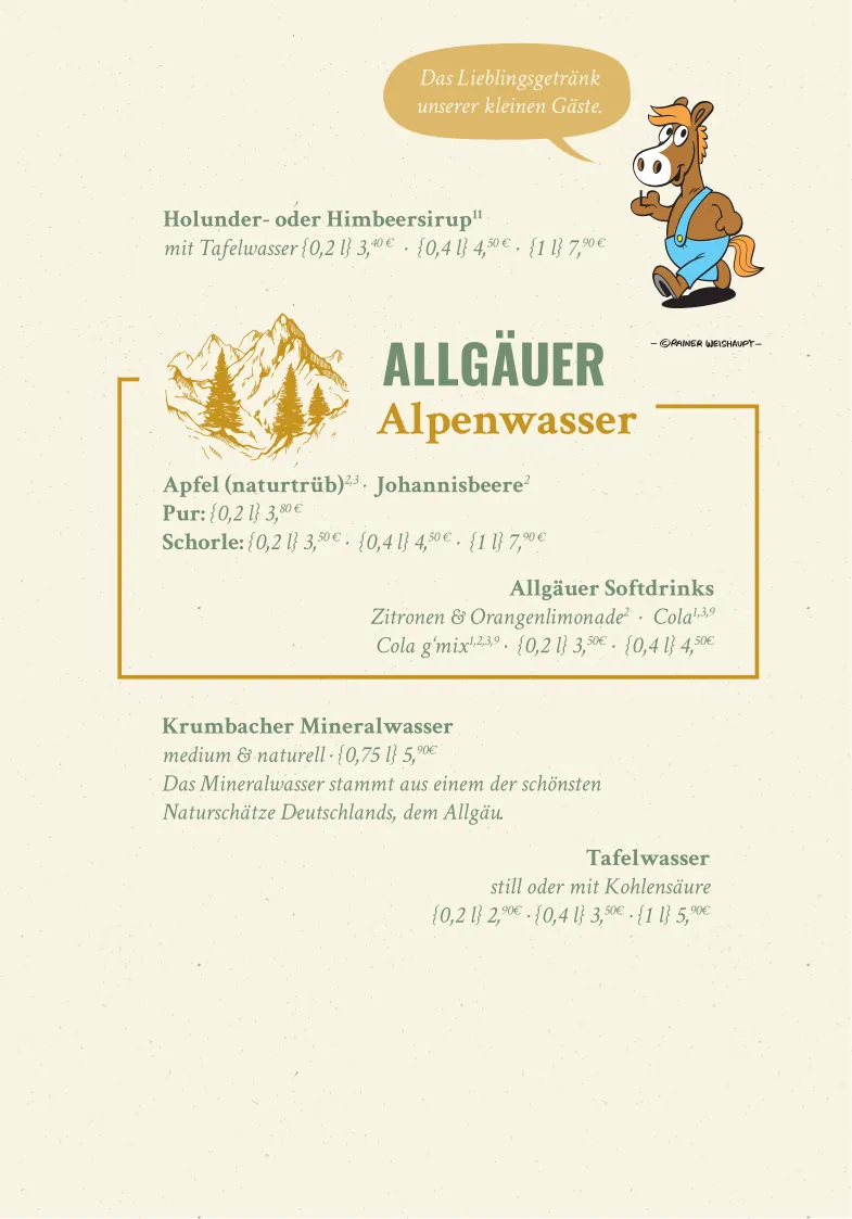 Getränkekarte Seite 5